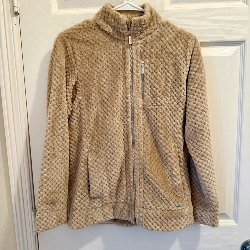 Calvin Klein Tan Fleece Jacket